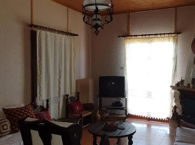 Traditional House In Village Anavryti Sparta